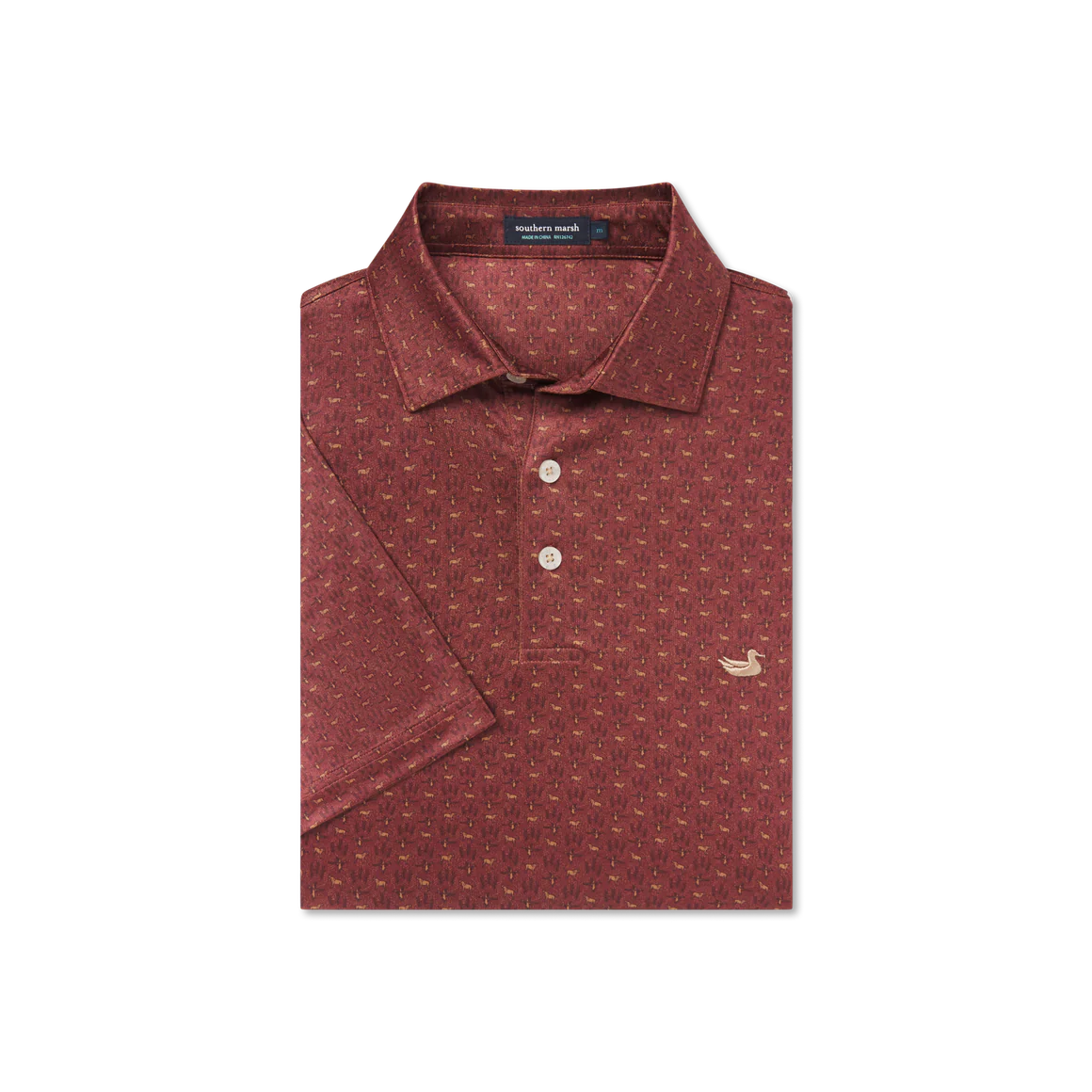 Flyline Performance Polo - Marsh Morning
