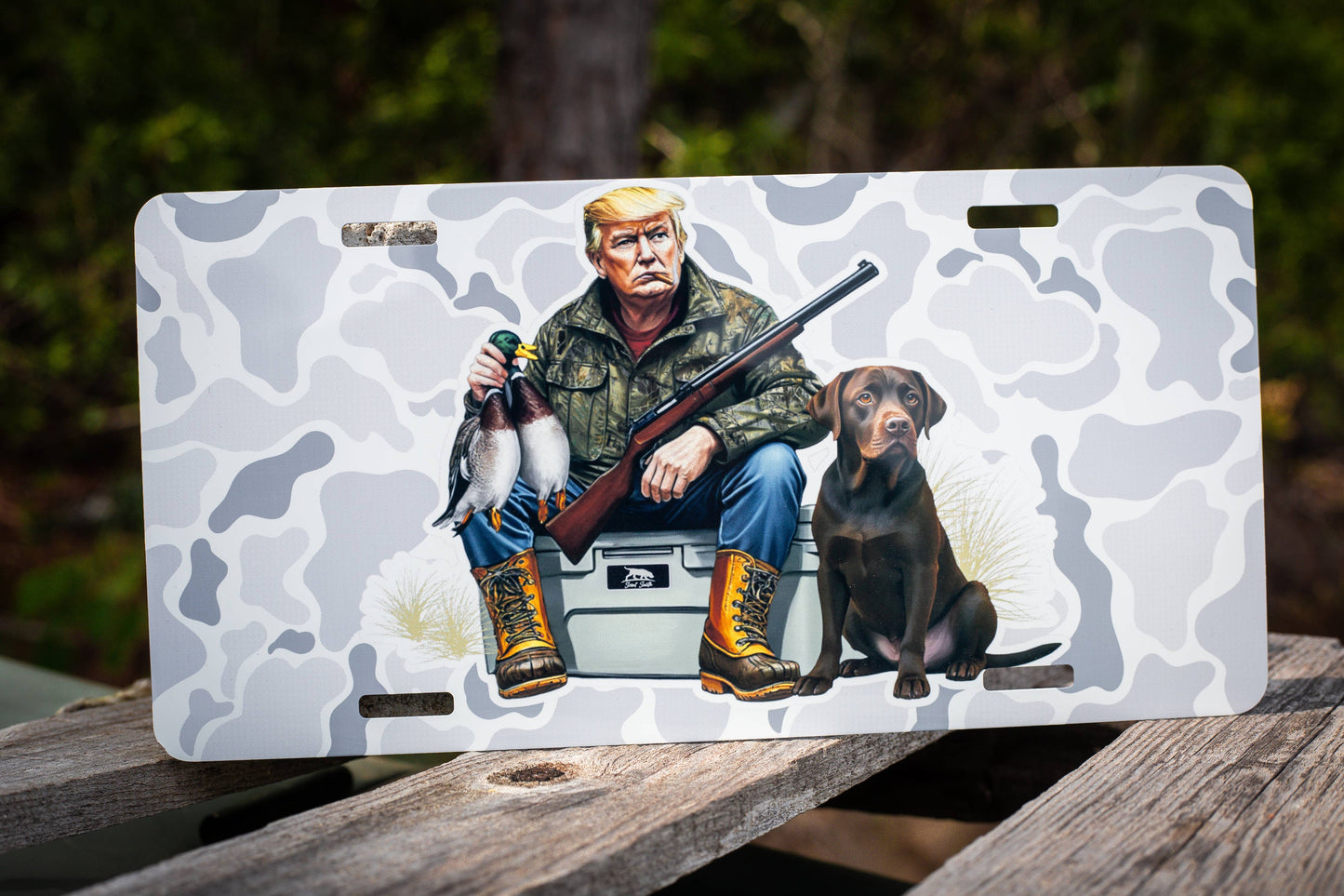 Scent South Car Tag - Trump Hunt