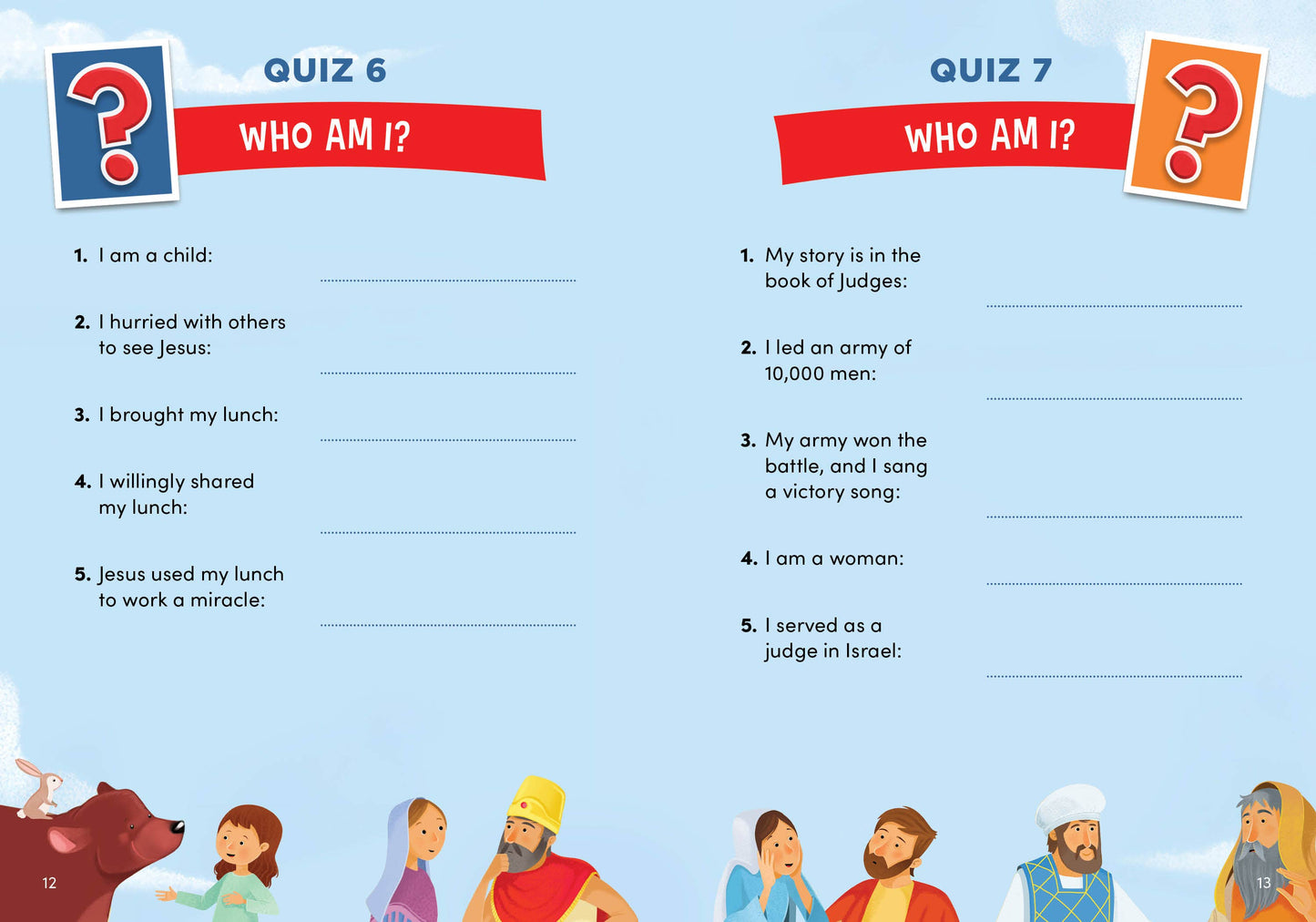 Guess Who? Bible Trivia for Kids