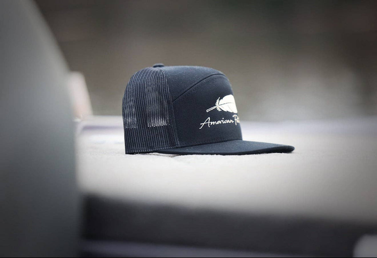 American Fetcher Hat - The Feather/Black