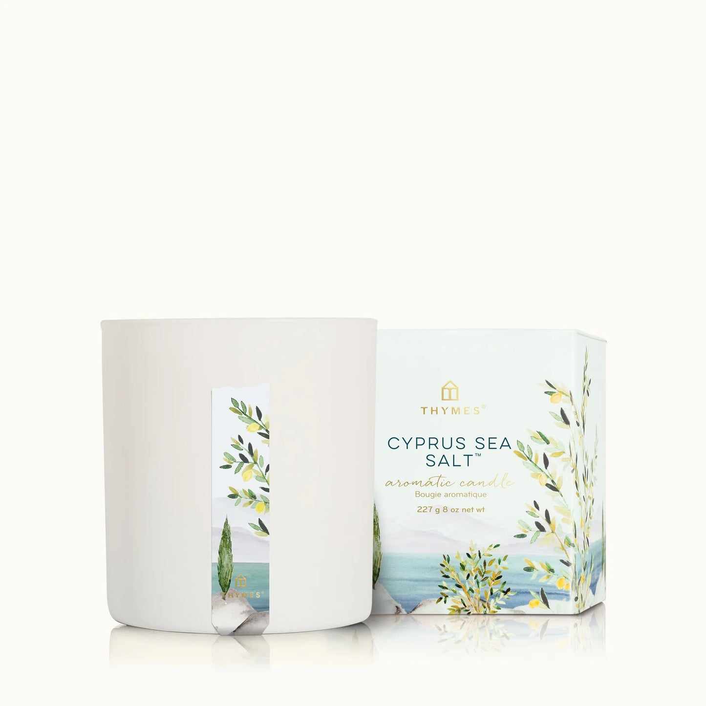 Thymes Poured Candle - Cyprus Sea Salt