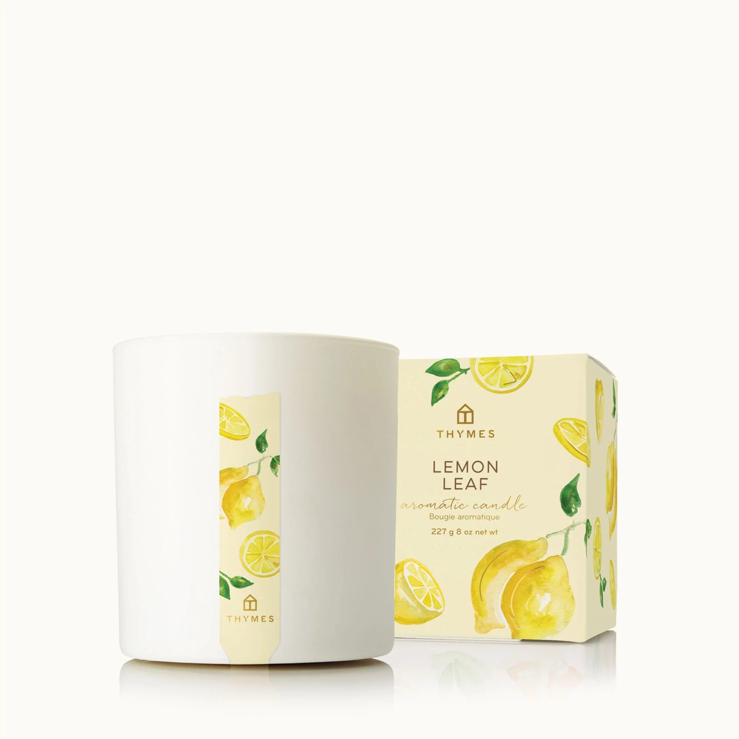 Thymes Poured Candle - Lemon Leaf