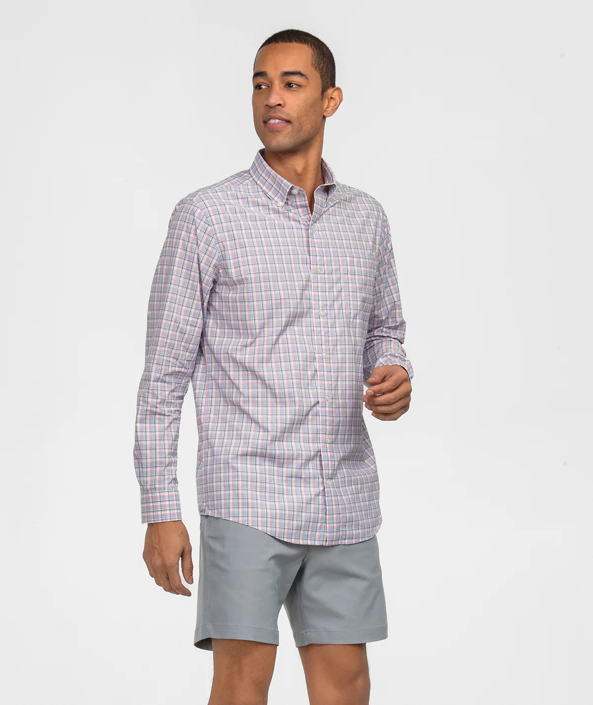 Roselake Button Down - Berry Fizz