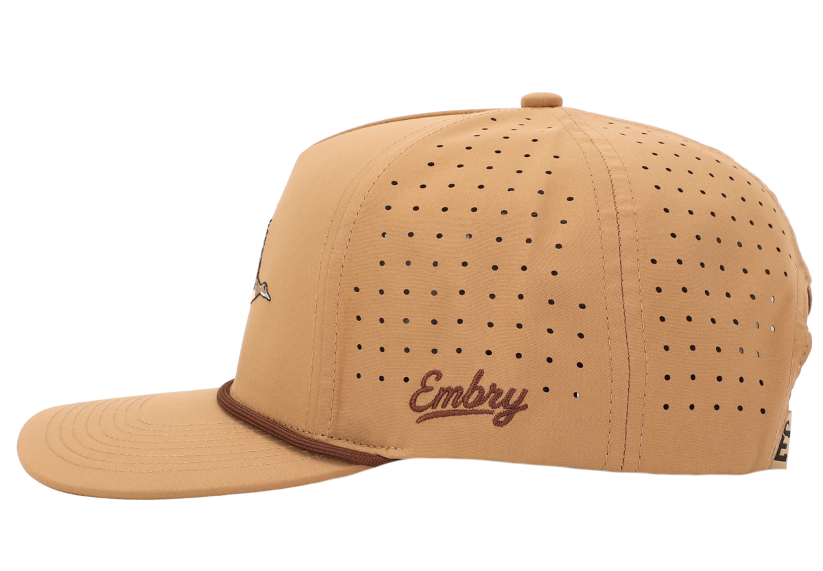Embry Hat - Tan Golf, Chasin Tail