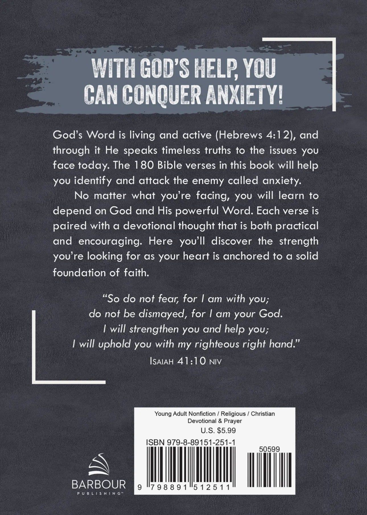 180 Bible Verses For Conquering Anxiety For Teen Guys