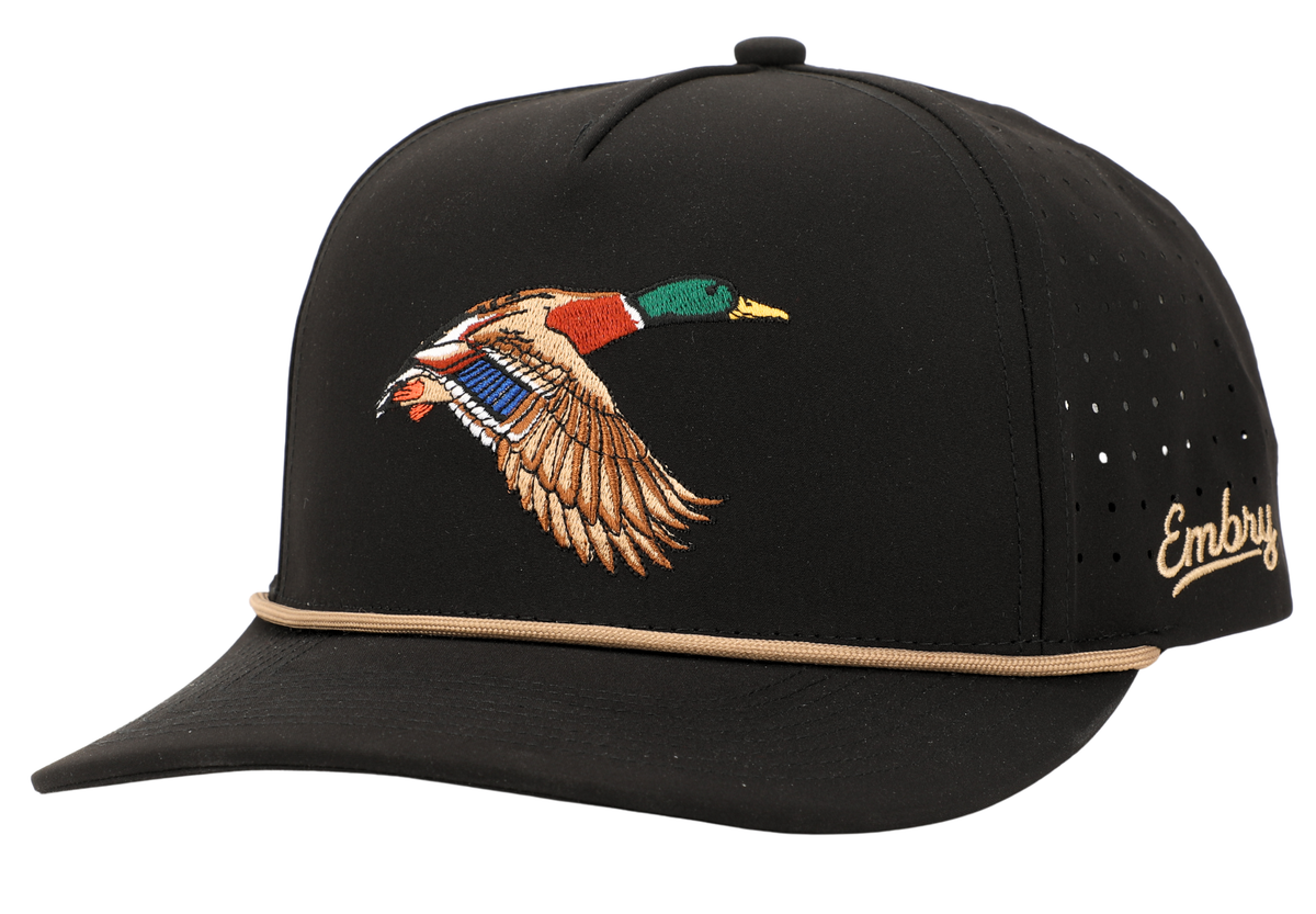 Embry Hat - Black Golf, Mallard
