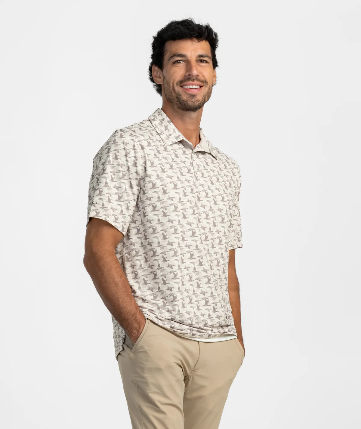 Mallard Mirage Printed Polo - Mirage