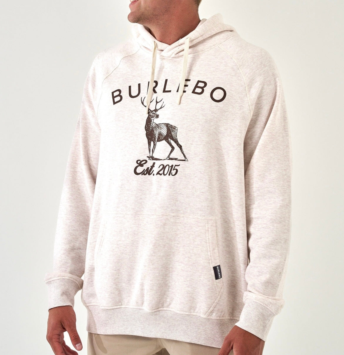 Burlebo Fleece Hoodie - Whitetail Deer