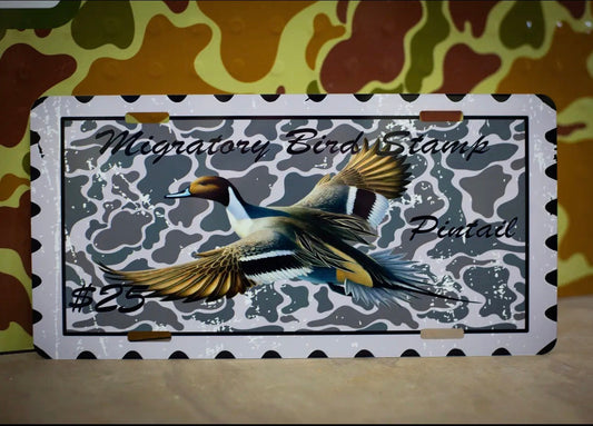 Scent South Car Tag - Pintail Stamp