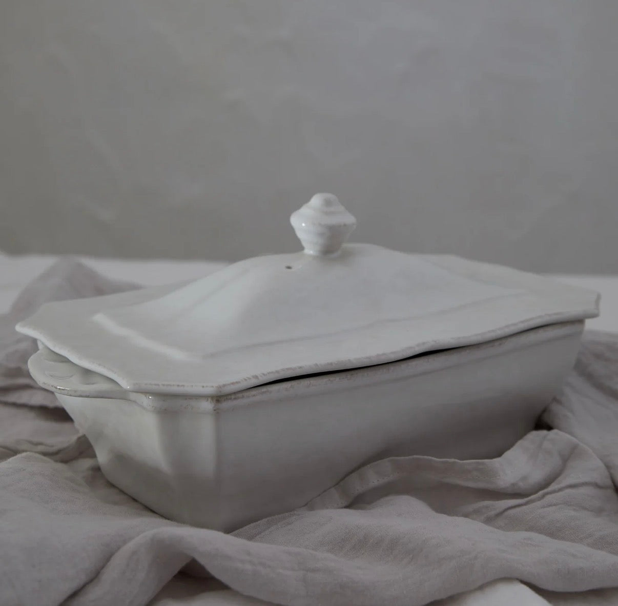 Rectangular Covered Casserole Impressions, Casafina by COSTA NOVA