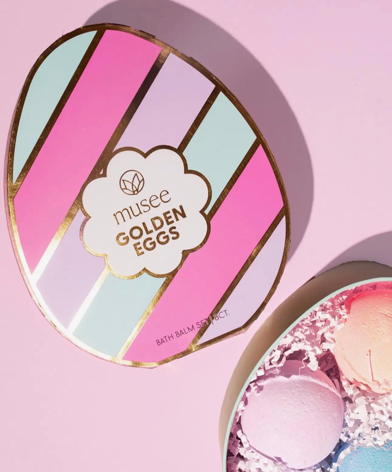 Golden Egg Three Bath Balm Set