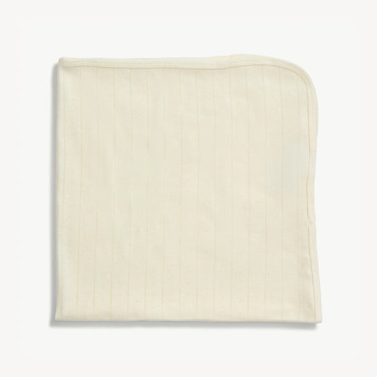 Tofu Love Lines Pointelle Blanket