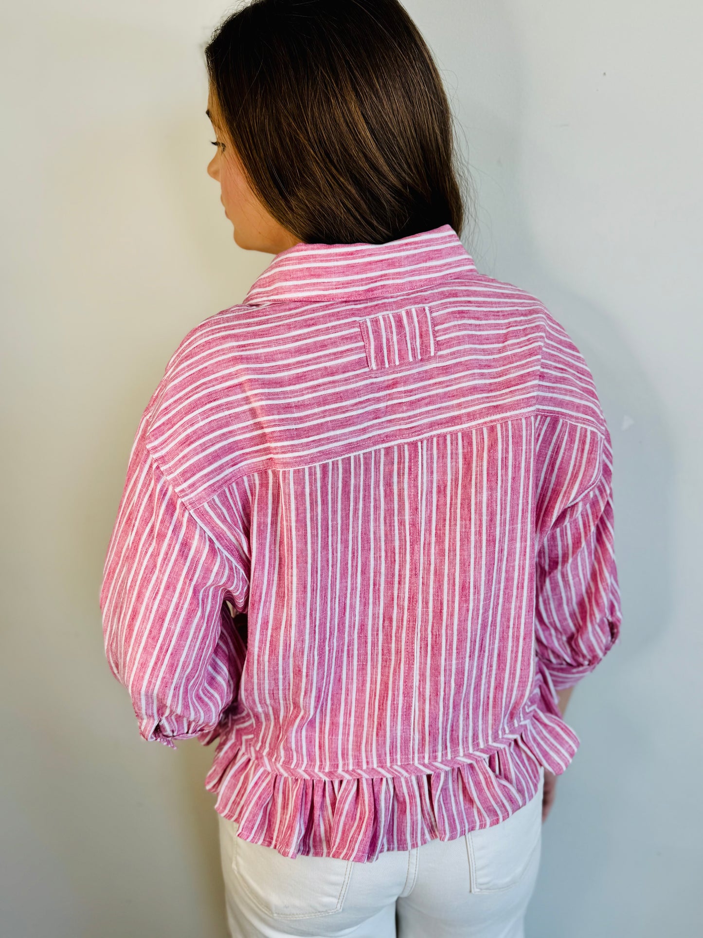 Sweet Staple Top - Raspberry