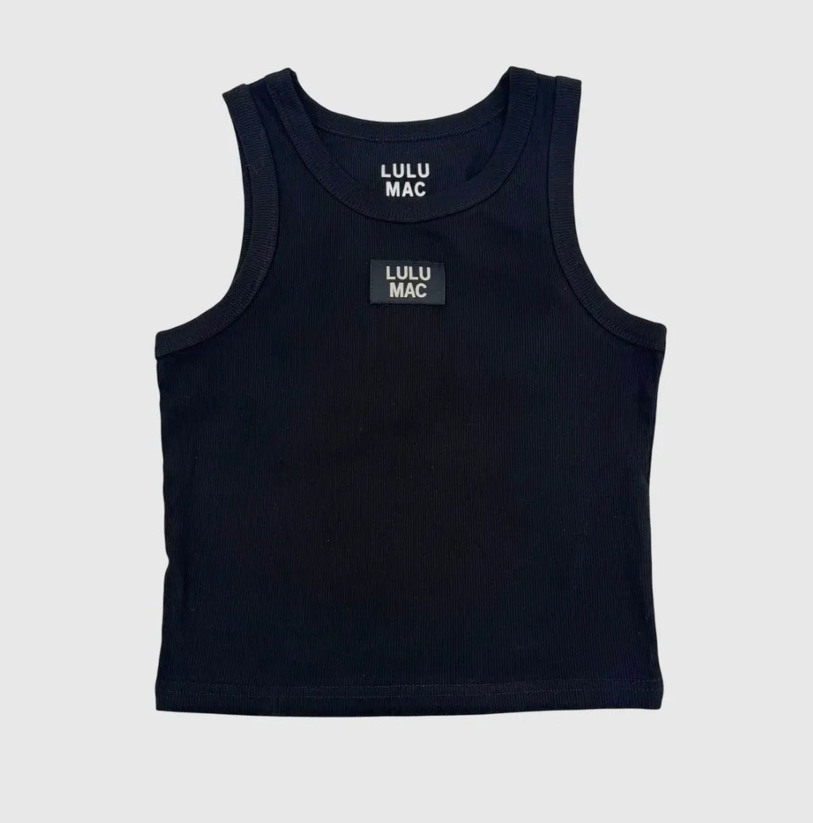 Black Lulu Mac Youth Tank