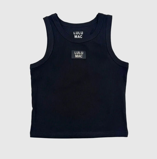 Black Lulu Mac Youth Tank