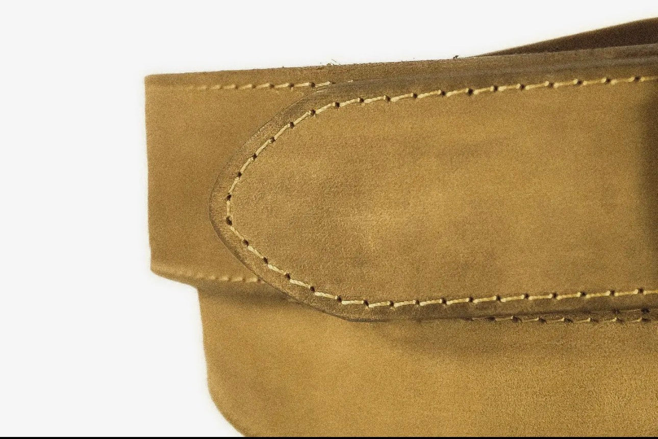 Men’s Leather Belt - Light Brown
