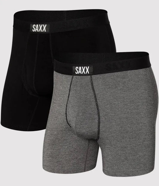 Ultra Boxer Brief 2PK - Grey/Black