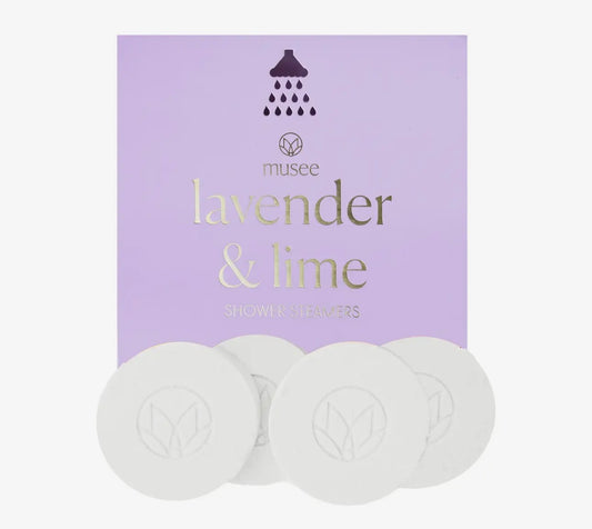Lavender & Lime Shower Steamers