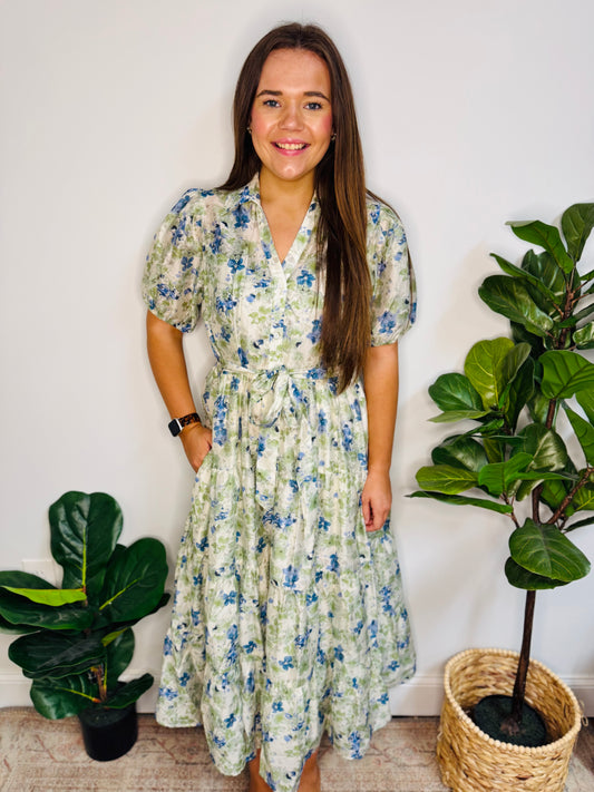 Fields Of Flowers Maxi Dress
