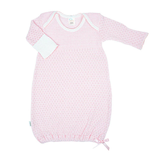 Pink Knit Gown