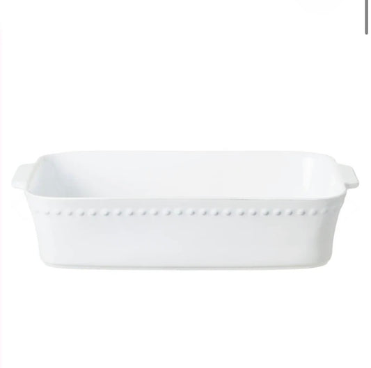 Large Rectangular Baker Pearl