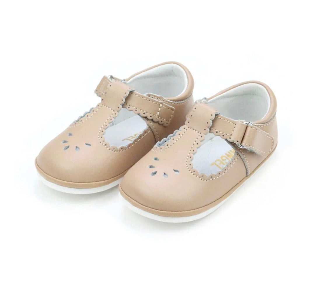 Dottie Scalloped T-Strap Mary Jane (Baby)