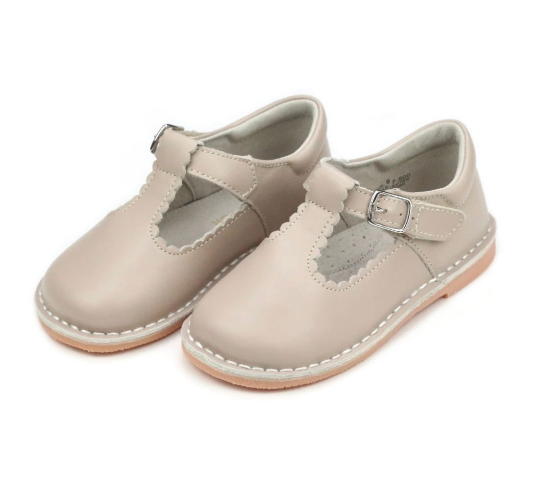 Selina Scalloped T-Strap Mary Jane