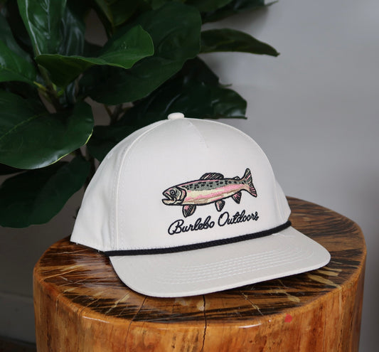Burlebo Rainbow Trout Rope Hat