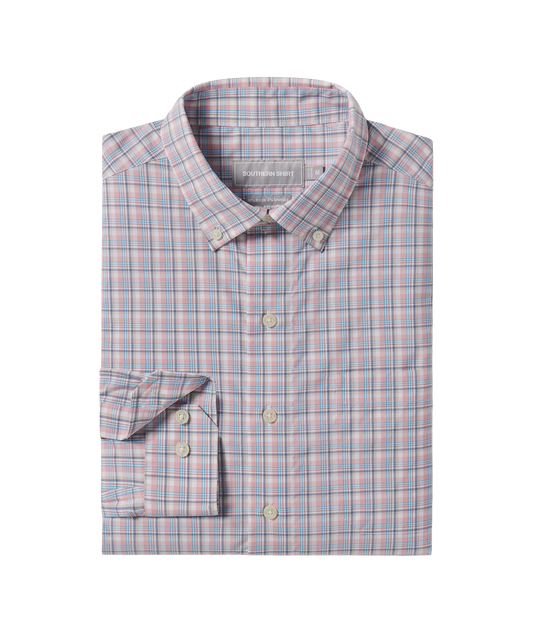 Roselake Button Down - Berry Fizz