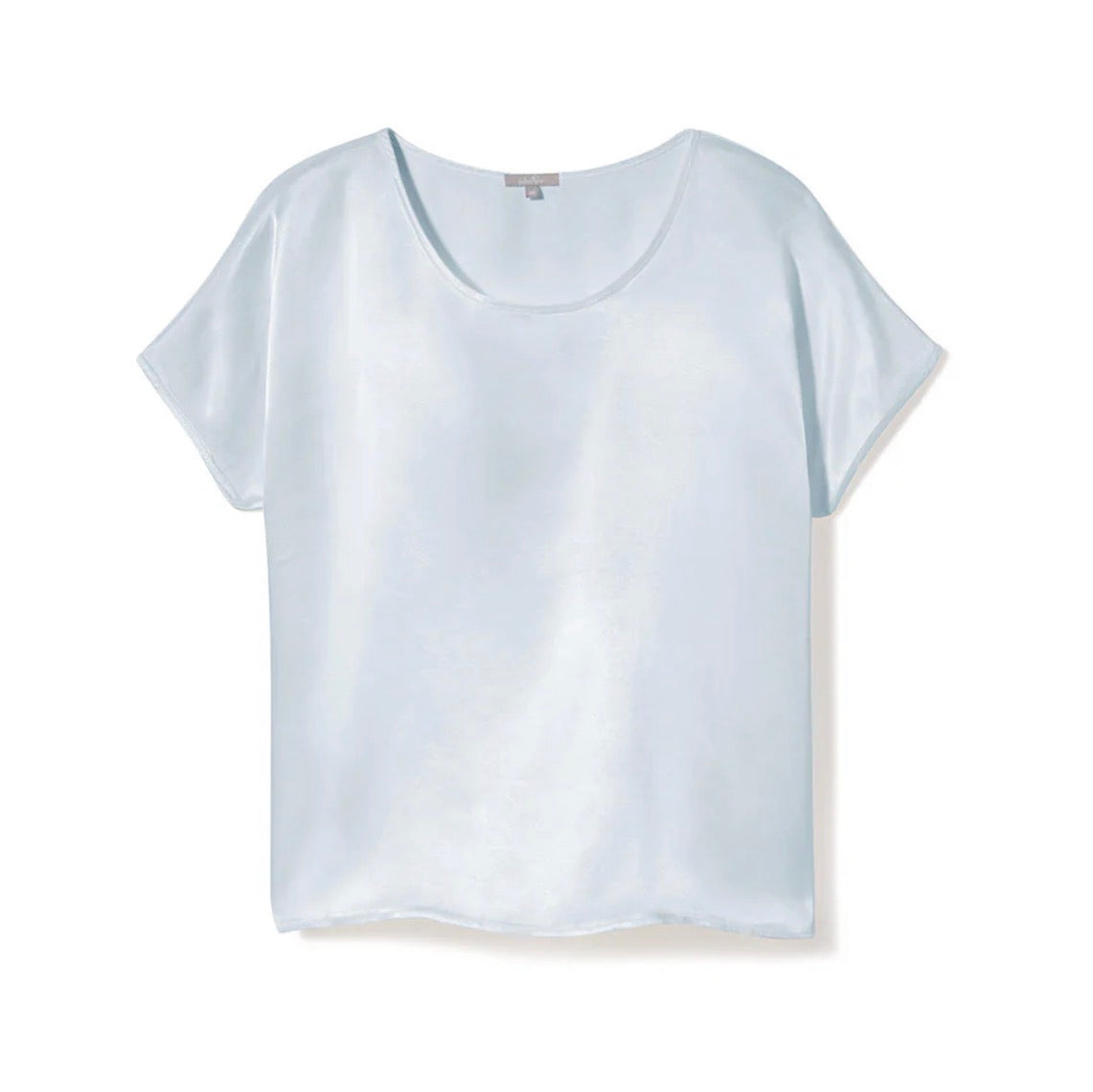 Roxxy Satin Tee - Pale Blue