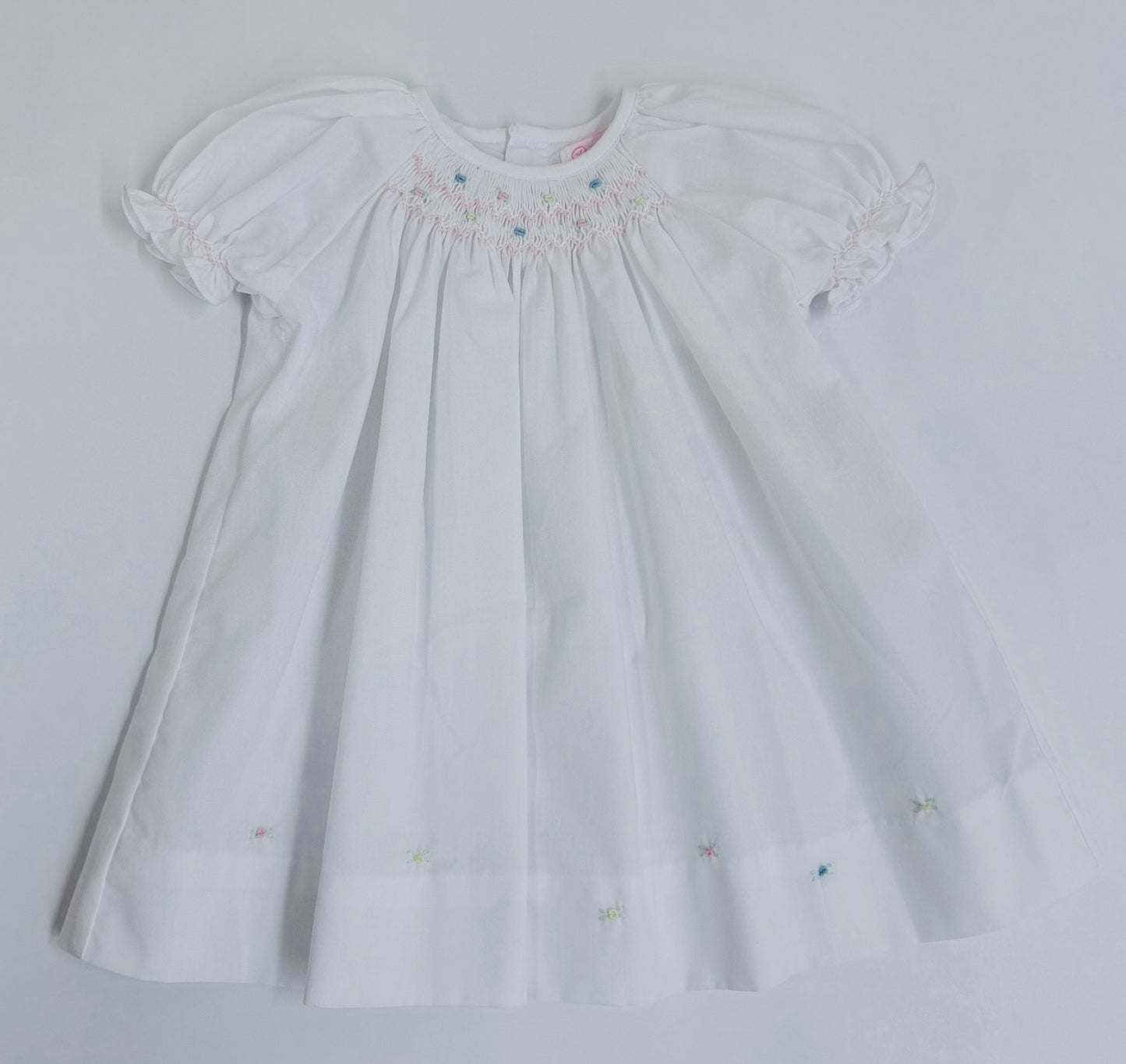 Gown with Novelty Smocking