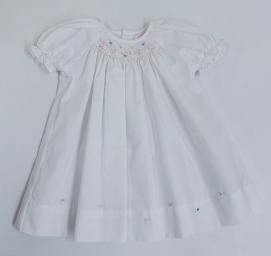 Gown with Novelty Smocking