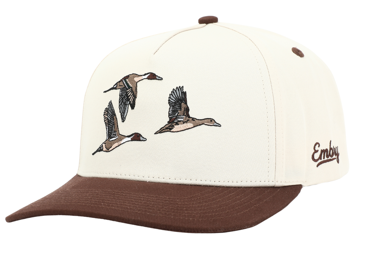 Embry Hat - Cream/Brown, Chasin Tail