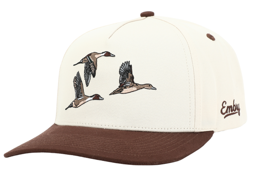 Embry Hat - Cream/Brown, Chasin Tail
