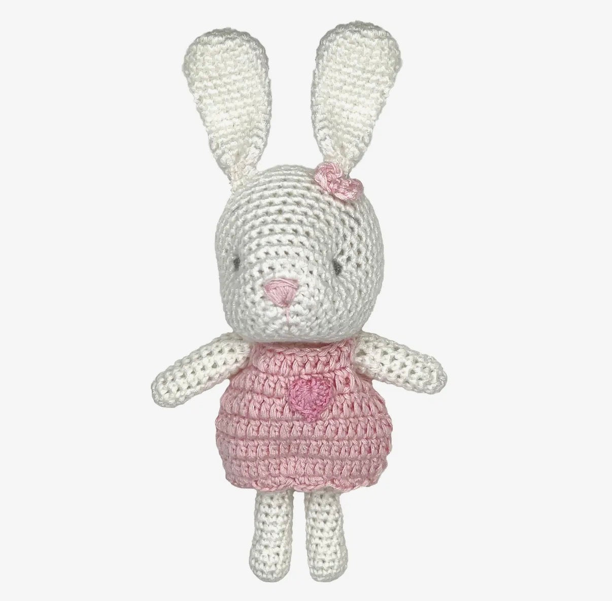 Bunny Bamboo Crochet Rattle