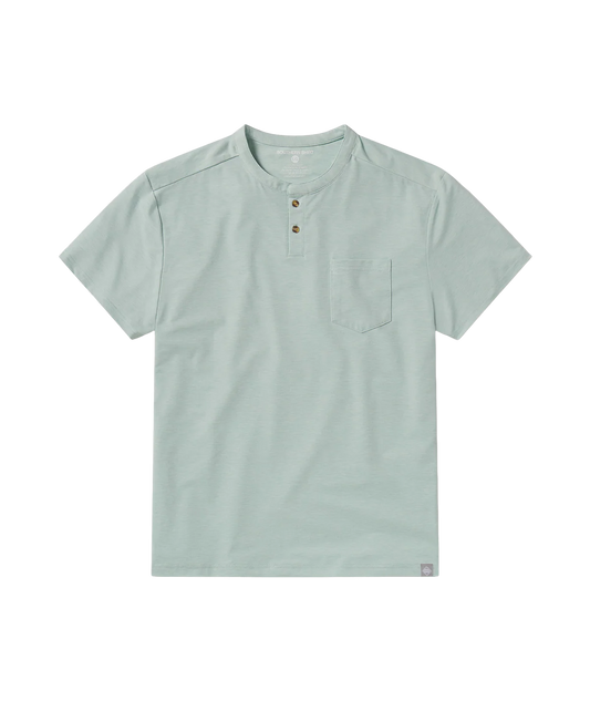 Max Comfort SS Henley - Harbor Grey