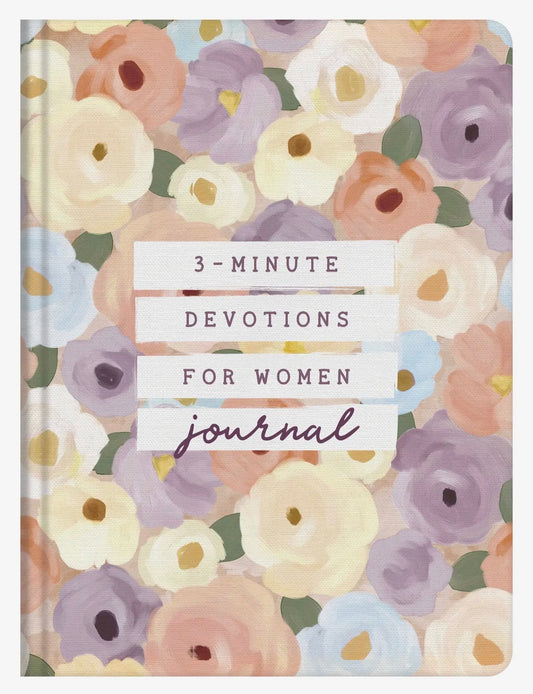 3-Minute Devotions For Women Journal