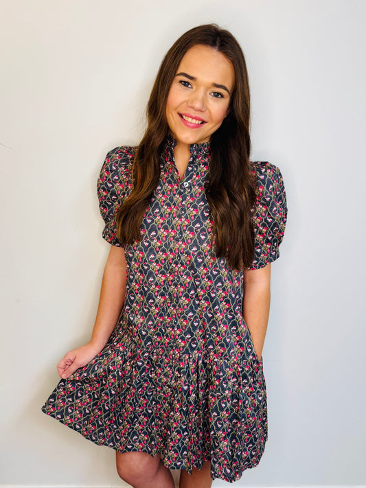Midnight Bloom Dress