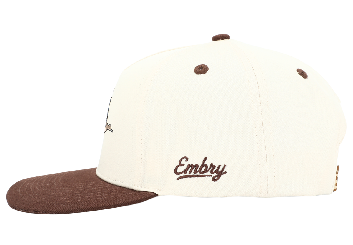Embry Hat - Cream/Brown, Chasin Tail