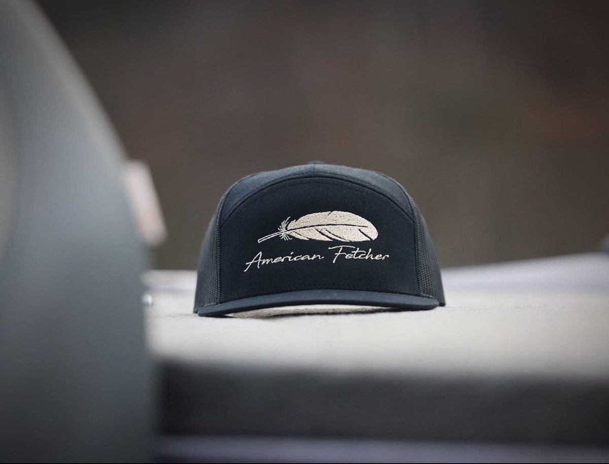 American Fetcher Hat - The Feather/Black