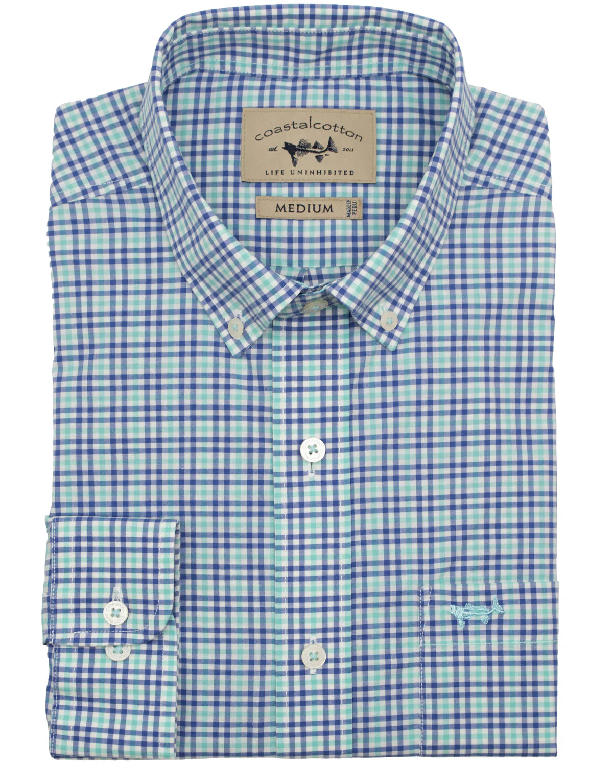 Regatta Check Button Down