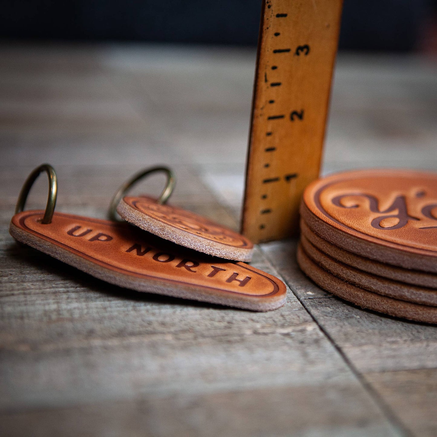 Leather Coaster - Mississippi