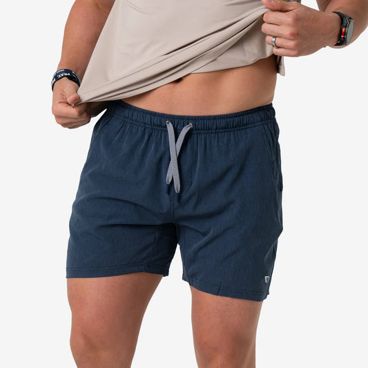 Athletic Short - Heather Navy