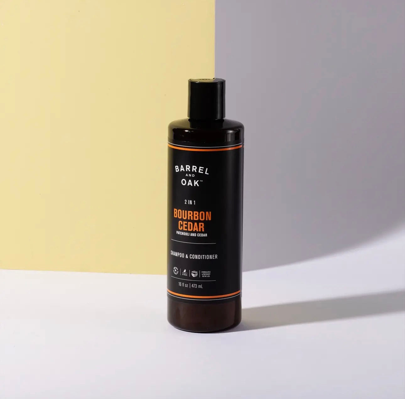 Barrel & Oak 2-in-1 Shampoo and Conditioner - Bourbon Cedar