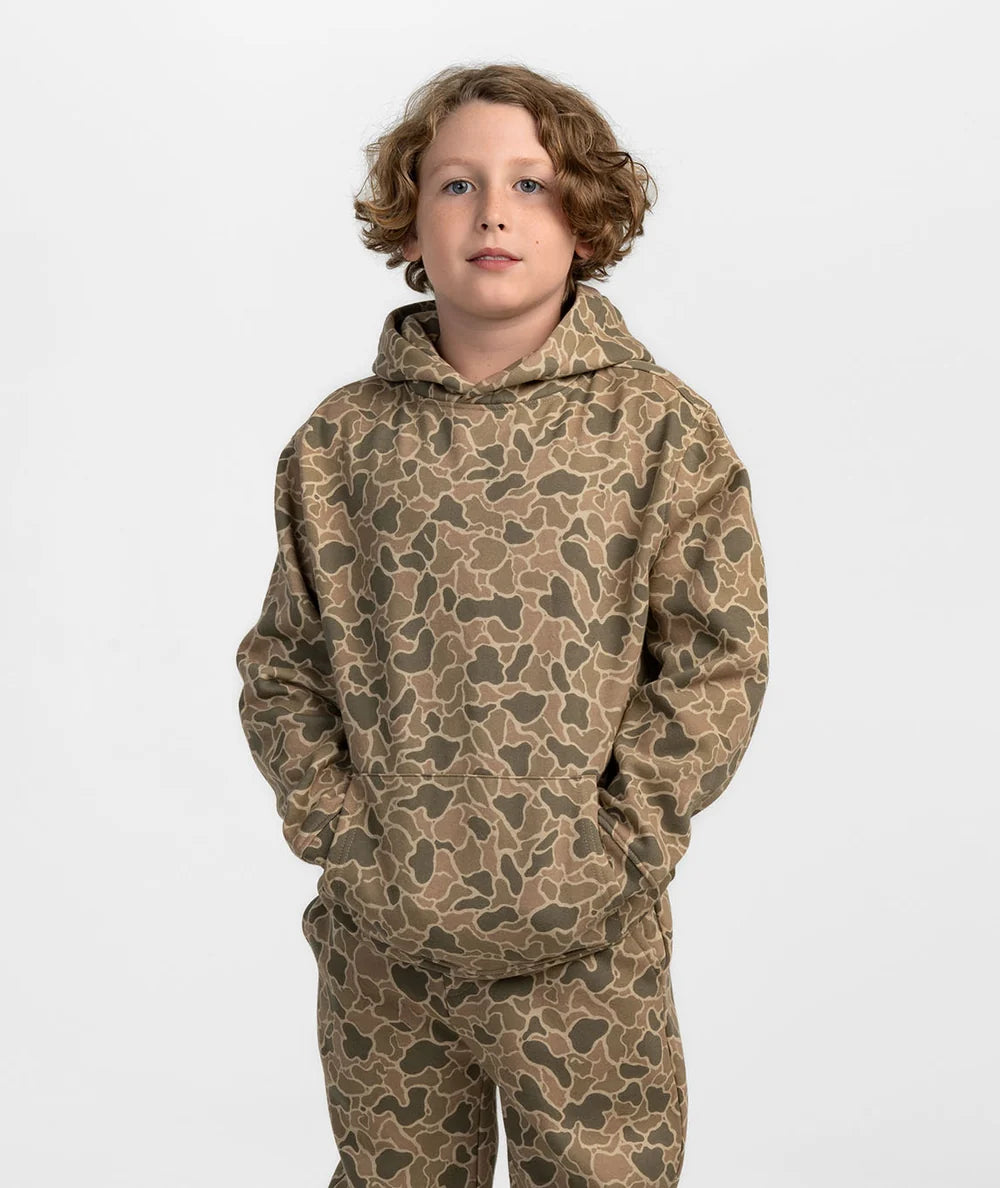 Youth Campfire Hoodie - Deer Camo