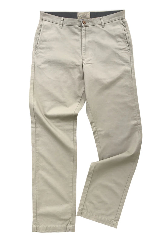 Twill Chino Pant - Khaki