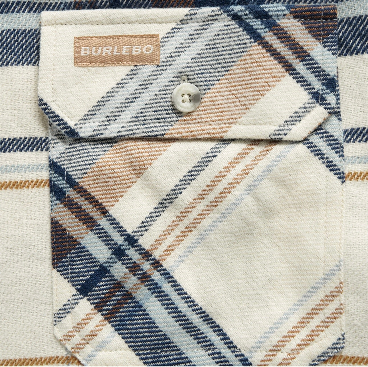 Burlebo Flannel Shirt - Cream