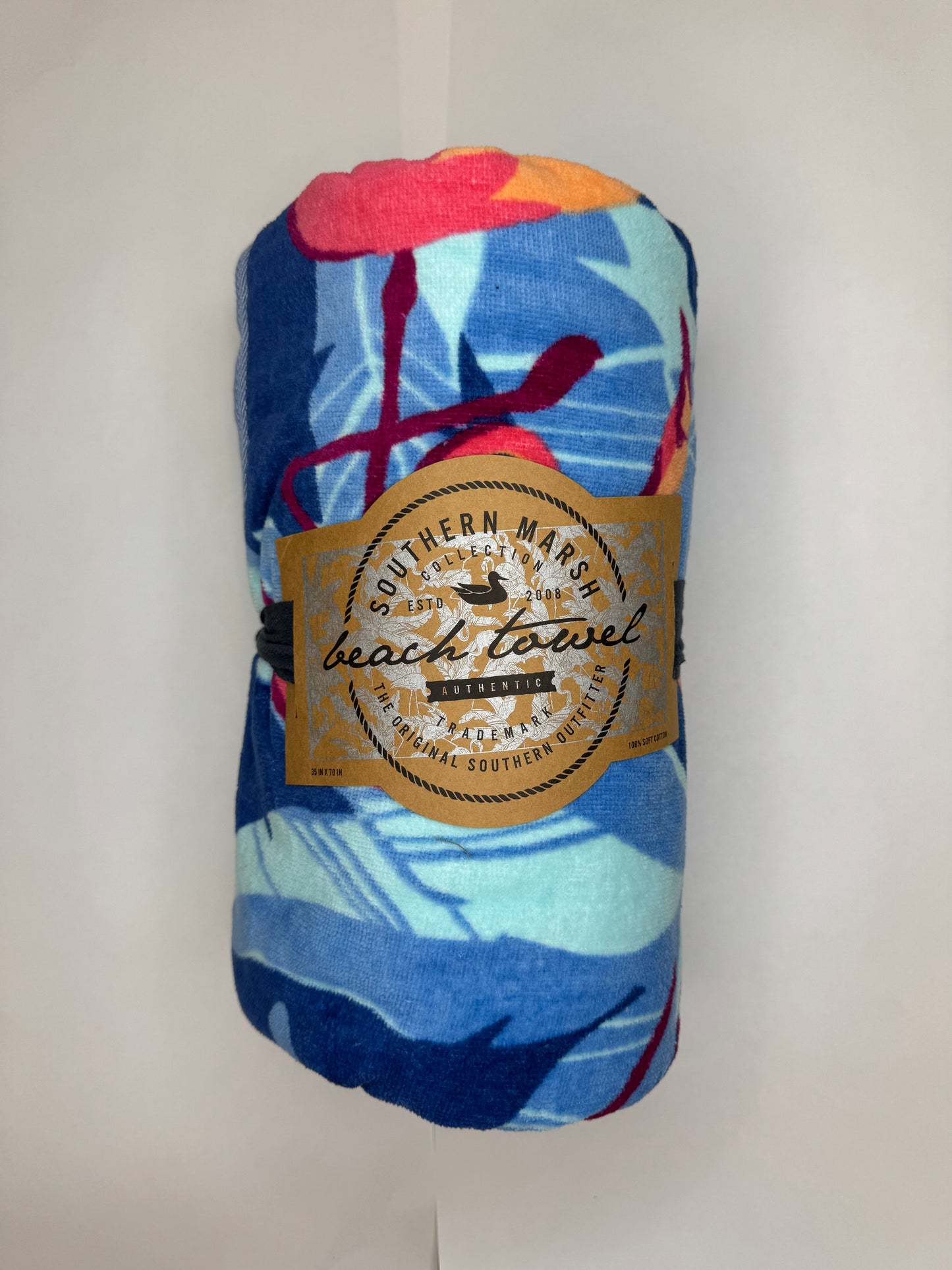 Flamingos Beach Towel