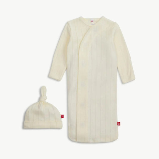 Tofu Love Lines Gown/Hat Set