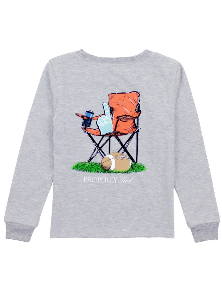 Youth Sidelines LS Tee